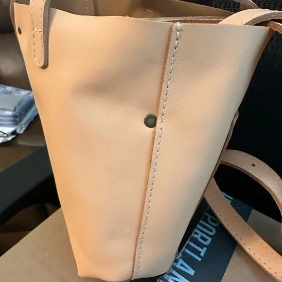 Portland Leather Mamey Mini Crossbody Tote - Picture 7 of 11